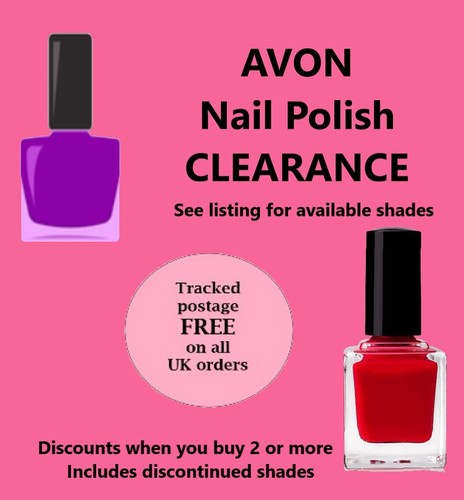 Avon nail polish clearance - nail,