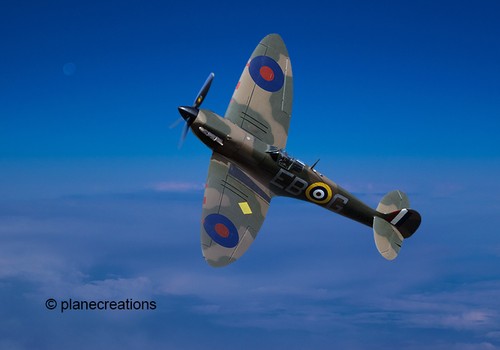 Supermarine spitfire mk2 bbmf - supermarine,