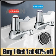 1 Pair Lever Basin Sink Taps