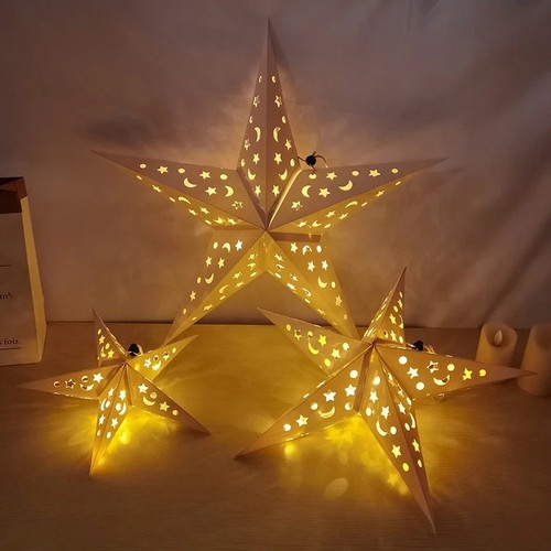 Point paper star lantern - paper,
