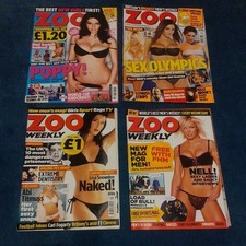 Zoo Magazine x 4  Lisa Snowdon Abi Titmuss Lucy Pinder