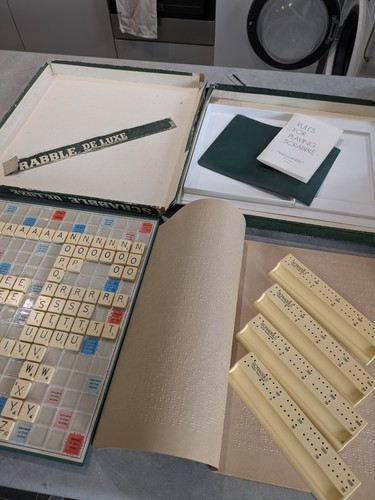 Scrabble deluxe braille - deluxe,