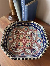 Vintage hand painted bowl