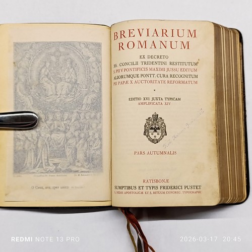 Antique breviarium romanum - antique,