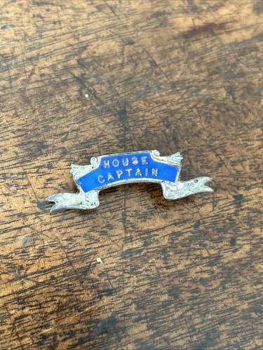 Vintage school badge house - vintage,