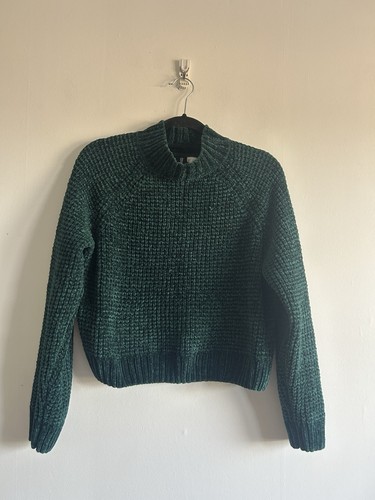 Divided chenille mock neck - h&m, mock-neck