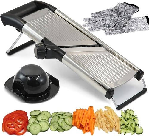 Adjustable mandoline vegetable - adjustable,