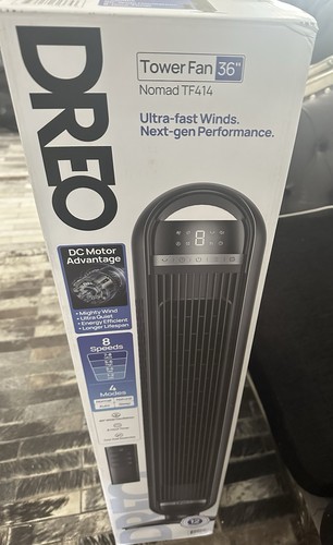 Dreo tower fan - tower, 36”quiet
