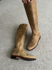 Carl Scrapa Leather Riding Boots RRP£600 Size 6, Mint Condition,  Hand Made