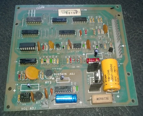 Pinball bally sound board - bally,