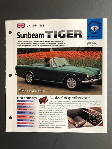 1964 1968 sunbeam tiger - 1964,