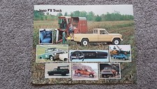 JEEP PICKUP TRUCK SALES LEAFLET BROCHURE 