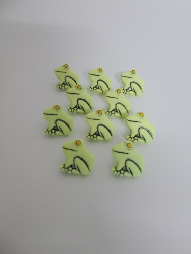 Hand painted frog - painted,