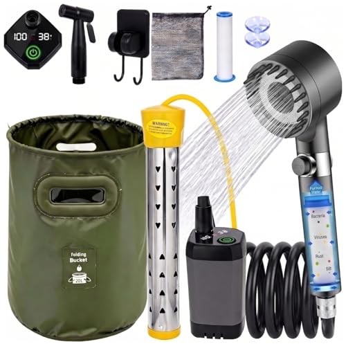 Portable shower for - portable, camping