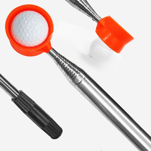 Ball retriever telescopic pick - ball,