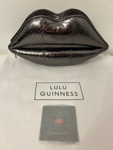 Lulu guinness pewter metallic - lulu, pewter/metallic