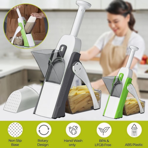 Mandoline vegetable slicer - vegetable,