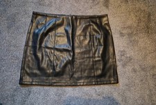 Ladies Faux leather skirt size 18