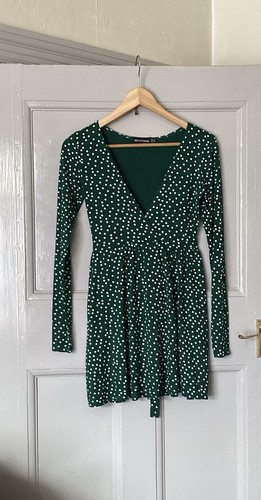 Plt uk8 green polkadot short - polkadot,