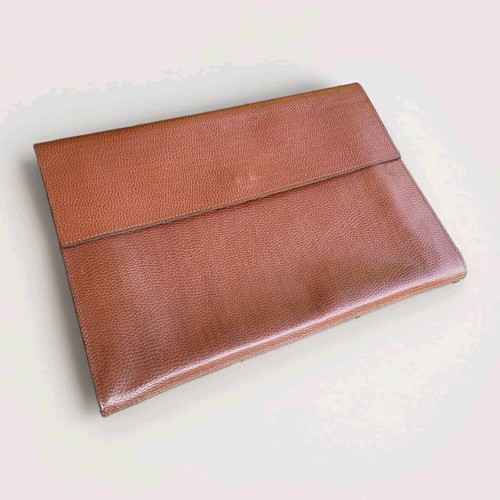 Vintage tan leather large - tan,