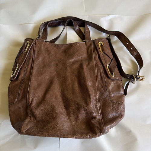 Kooba leather brown shoulder - kooba,