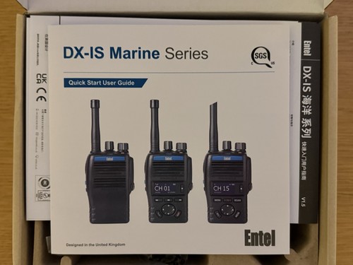 Entel dx544 marine - dx544-is, vhf