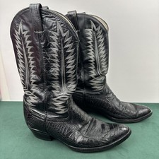 Vintage Cowboy Boots Black