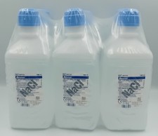 NaCl 0.9% Sodium Chloride 1000ml – 6 Bottles (Baxter) – Sterile Saline