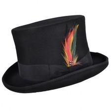 Men’s 100% Wool Top Hat