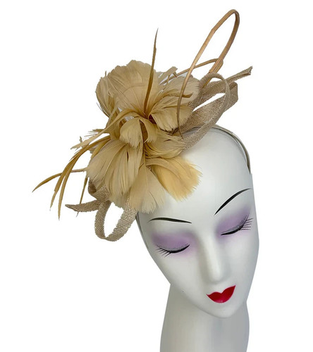 Women loops flower feather - flower,