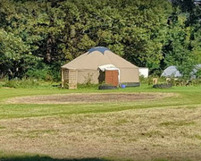 7.8m Yurt and Newly built Base structure