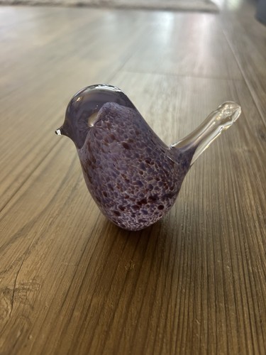 Wedgwood glass bird - wedgwood,