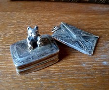 1890s Tooth Fairy Box & Edwardian Style Stamp Case