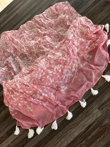 Viyella pink white - pink, abstract