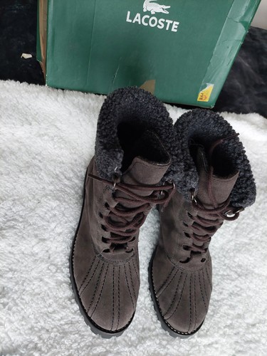 Lovely lacoste boots - lacoste, retro