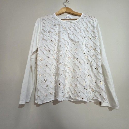 Afibel white sequin - 16/18,