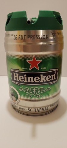 Empty heineken mini keg - empty,