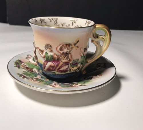 Vintage demitasse tea - s.g.k.,