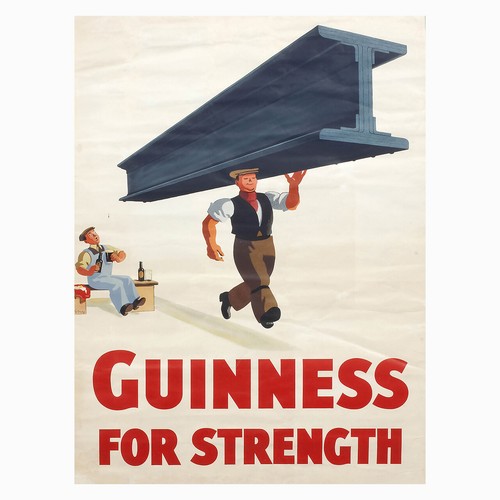 Guinness strength retro - guinness, metal