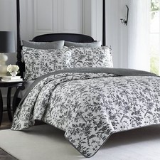  Laura Ashley Black Floral