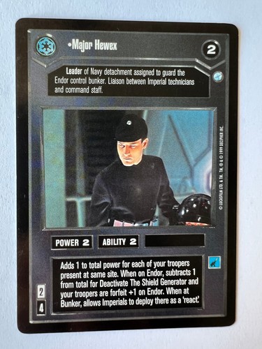 Star wars ccg endor rare - wars,