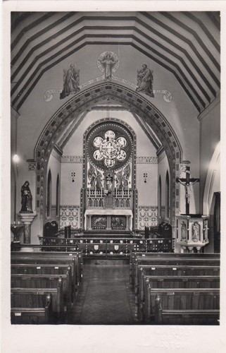 Postcard anne catholic - st, anne's