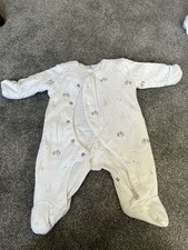 Padded baby sleep suit - padded, new
