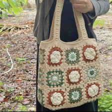 handcrafted crochet shoulder