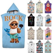 Teddy Bear Changing Robe Towel