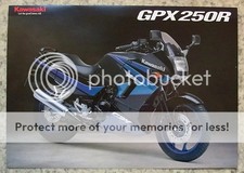 KAWASAKI GPX250R Motorcycle