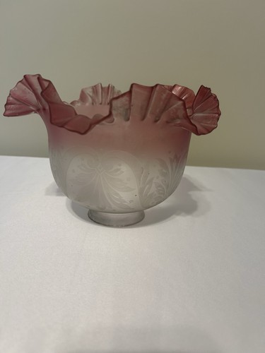 Cranberry opalescent glass - opalescent,