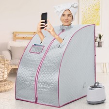 Portable Steam Sauna Tent Home Spa Slimming Loss Weight Full Body Detox Therapy