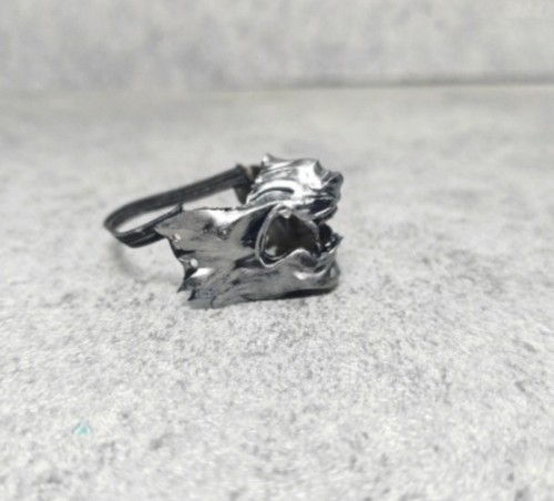 Handmade soldier wolf head - soldier,