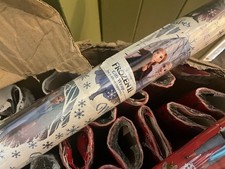 Disney frozen xmas wrapping paper x 28 3m joblot bundle
